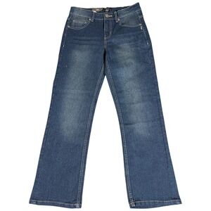 Silver Co Zane Triple 5 Jeans Womens 8 Blue Denim Cotton Medium Wash Bootcut Leg